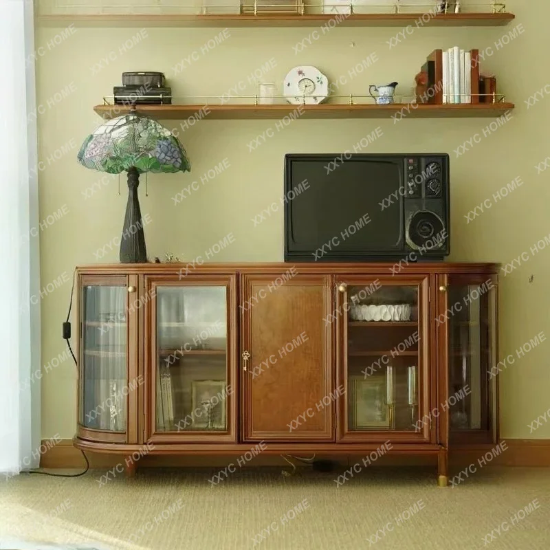 retro entrance cabinet antique audio-visual TV acrylic glass locker
retro entrance cabinet antique audio-visual TV acrylic glass locker