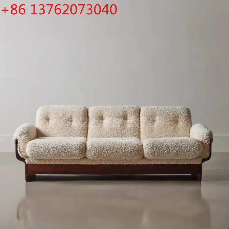 Средневековый кремовый круглый диван из овечьей шерсти, минималистичный домашний эстетический диван
Средневековый кремовый круглый диван из овечьей шерсти, минималистичный домашний эстетический диван