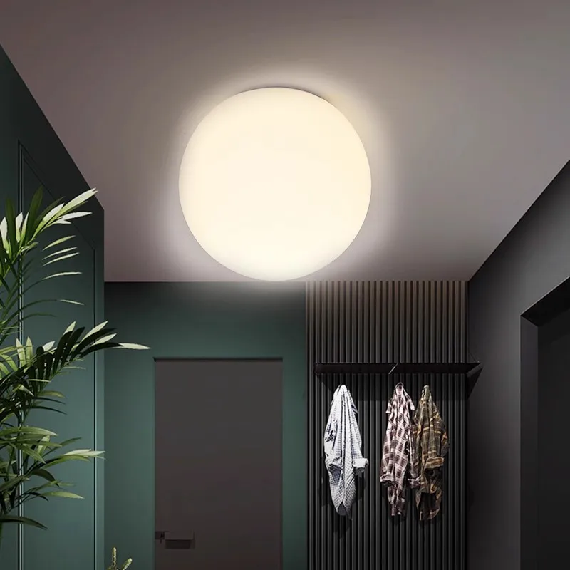 LED ceiling light Glass White Ball ceiling lamp Minimalist bathroom Balcony Bedroom Entrance Light fixture Indoor lighting
LED ceiling light Glass White Ball ceiling lamp Minimalist bathroom Balcony Bedroom Entrance Light fixture Indoor lighting