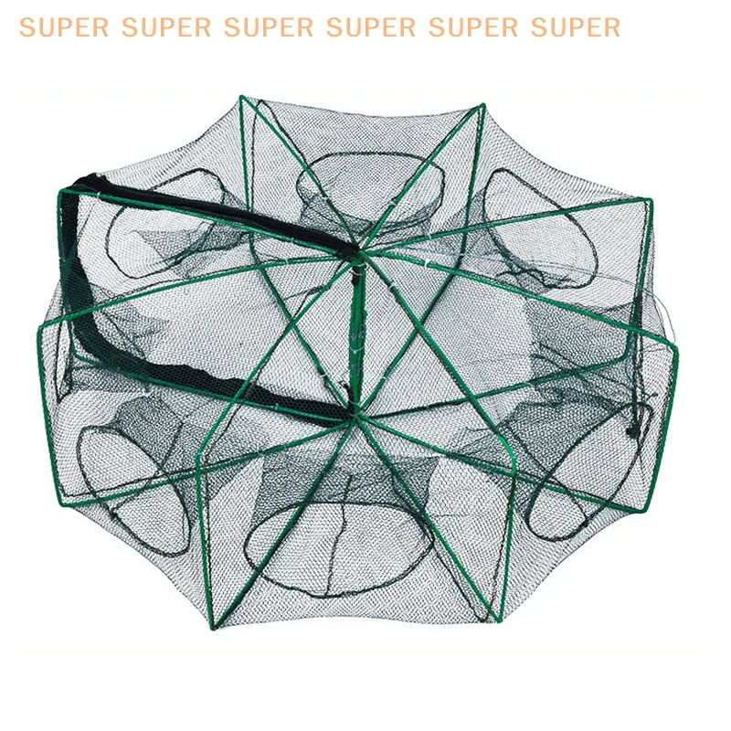 Foldable Metal Polygonal Fish Guard Basket Crab & Crayfish Trap Fishing Catch Cage for Aquatic Wildlife Control
Foldable Metal Polygonal Fish Guard Basket Crab & Crayfish Trap Fishing Catch Cage for Aquatic Wildlife Control
