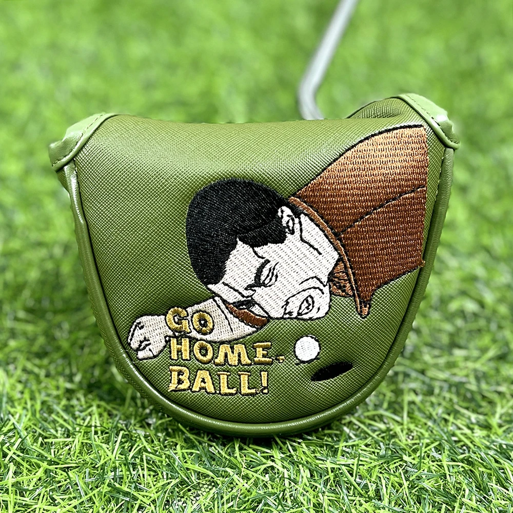 New Golf Large Square Putter Cover with Magnetic Closure, Fun Leather Embroidered Design, Club Head Protector
New Golf Large Square Putter Cover with Magnetic Closure, Fun Leather Embroidered Design, Club Head Protector