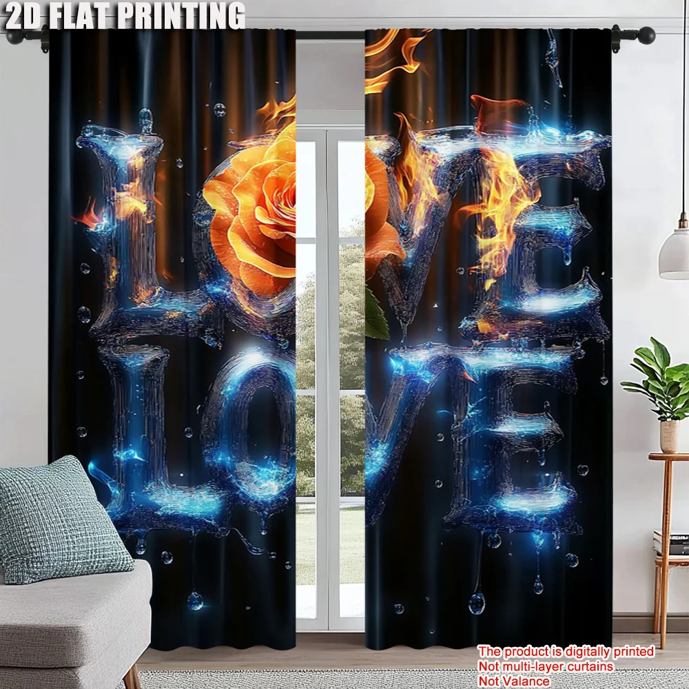 2pc, Curtains Flowers and letters Versatile Durable Polyester,Without Electricity Party Decorations for Window art/Party
2pc, Curtains Flowers and letters Versatile Durable Polyester,Without Electricity Party Decorations for Window art/Party