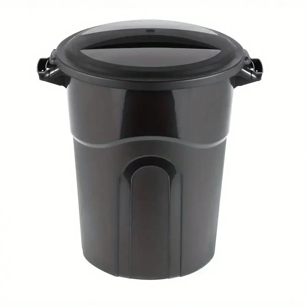 20 Gallon Heavy Duty Plastic Garbage Can, Included Lid, Black, Suitable for Outdoor, Patio, Garden Use
20 Gallon Heavy Duty Plastic Garbage Can, Included Lid, Black, Suitable for Outdoor, Patio, Garden Use