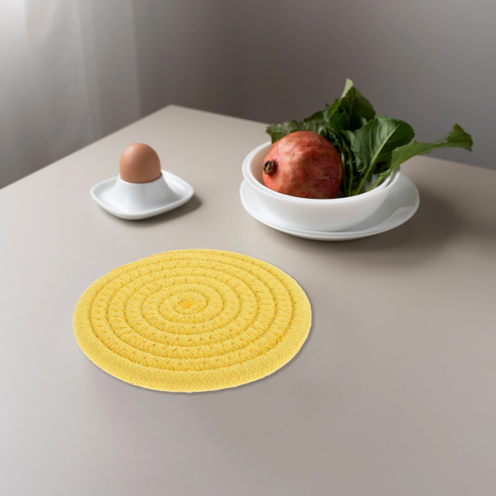 8pcs Insulated Placemats 11cm Nordic Cotton Rope Heat Resistant Mats Pink Yellow Beige Blue Thick Round Kitchen Cup Mats Set
8pcs Insulated Placemats 11cm Nordic Cotton Rope Heat Resistant Mats Pink Yellow Beige Blue Thick Round Kitchen Cup Mats Set