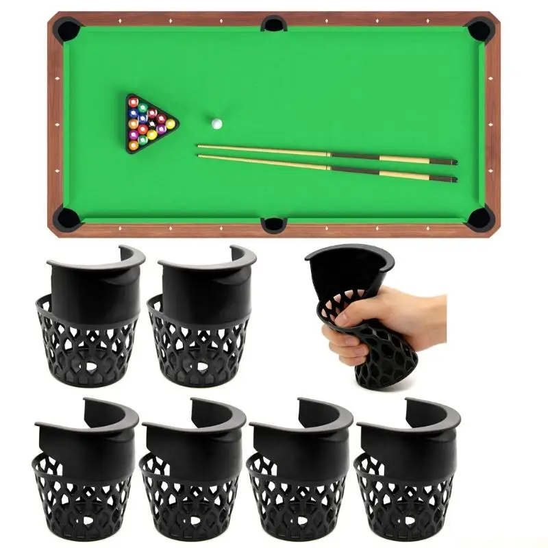 M5TC Set of 6 PVC Pool Pockets Billiard Table Bags Features 2 Middle and 4 Corner Bags for Compatibility and Reliability
M5TC Set of 6 PVC Pool Pockets Billiard Table Bags Features 2 Middle and 4 Corner Bags for Compatibility and Reliability