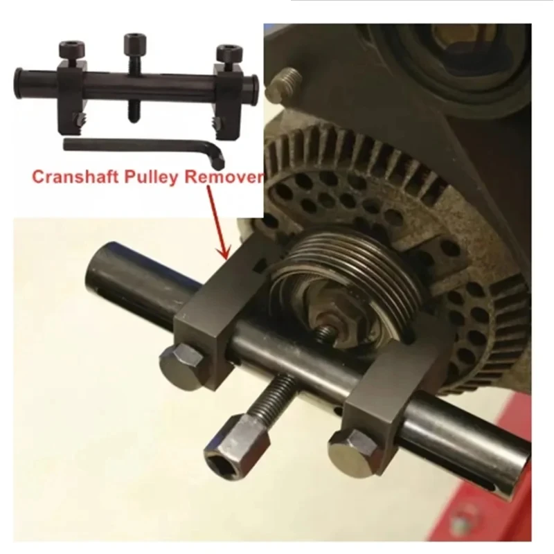 Crankshaft Pulley Puller Generator Belt Remover Car Repair Tool
Crankshaft Pulley Puller Generator Belt Remover Car Repair Tool
