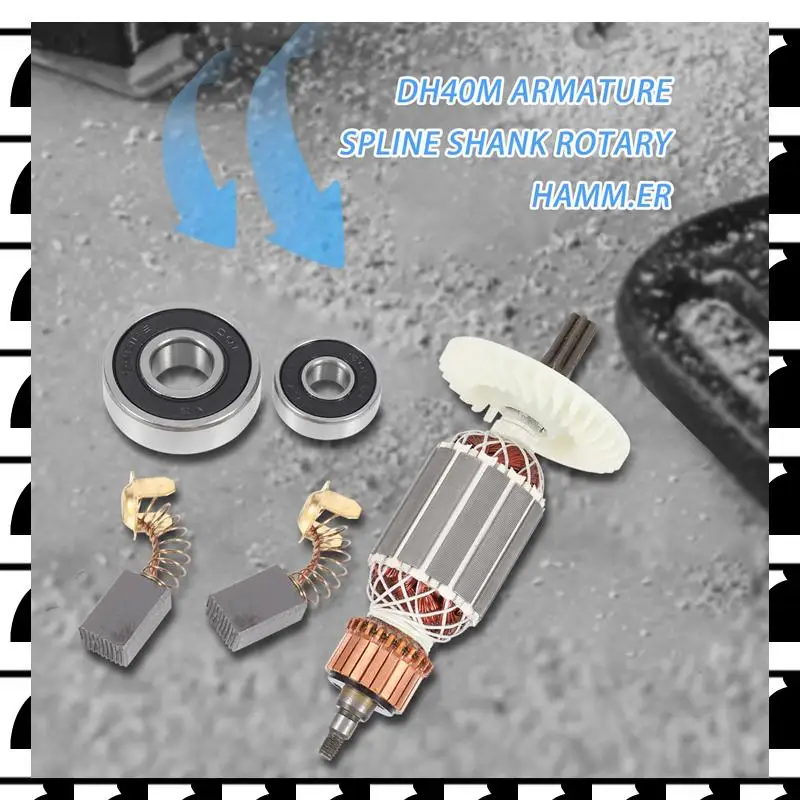 A44U 220V Rotor Anchor Replace For Hitachi 360591E DH40MRY DH40M DH40MR DH40SR DH40FR Spline Shank Rotary Hammer
A44U 220V Rotor Anchor Replace For Hitachi 360591E DH40MRY DH40M DH40MR DH40SR DH40FR Spline Shank Rotary Hammer