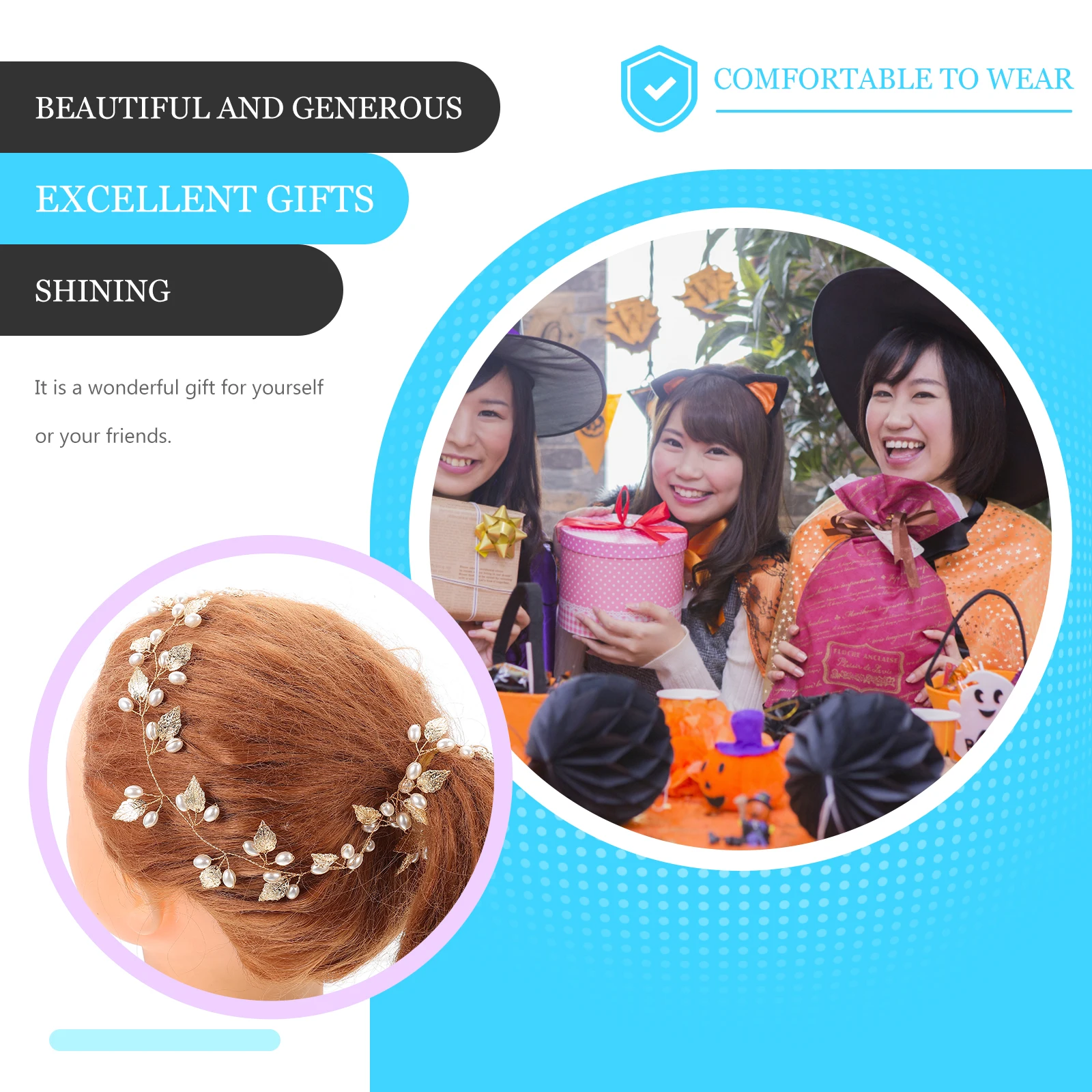 Hair Chain Headdress Accessories Bridal Vine Wedding Headpiece Bride Gold Hair Pearl Headb Long Durable Exquisite Hairstyle Tool
Hair Chain Headdress Accessories Bridal Vine Wedding Headpiece Bride Gold Hair Pearl Headb Long Durable Exquisite Hairstyle Tool
