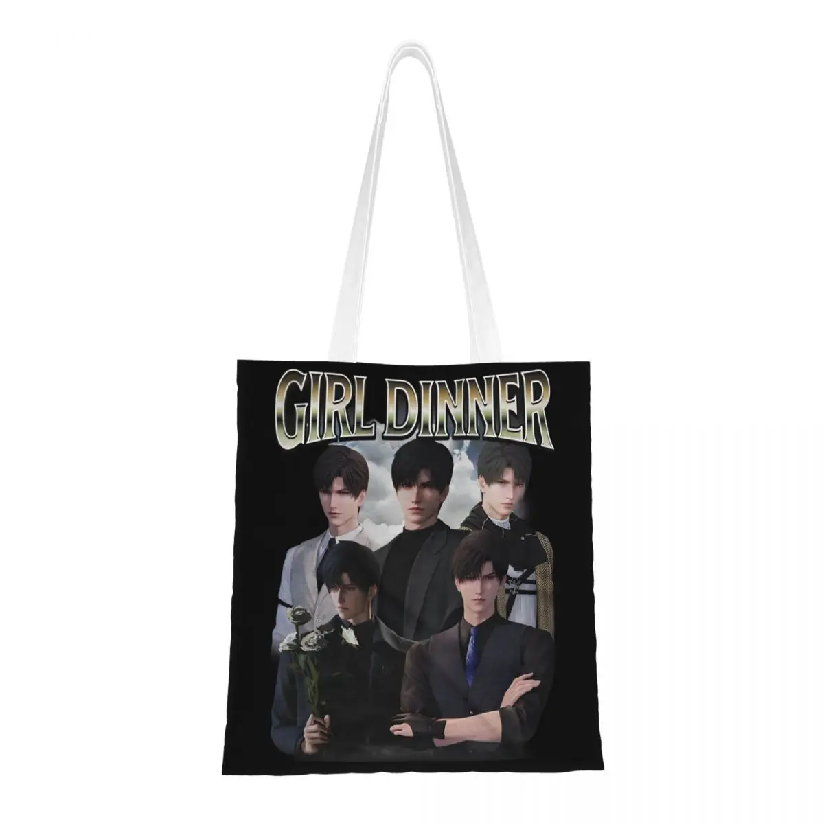 Zayne Girl Dinner Love And Deepspace Tote Bags Women Handbag Canvas College Shoulder Bag Printed Grocery Bag
Zayne Girl Dinner Love And Deepspace Tote Bags Women Handbag Canvas College Shoulder Bag Printed Grocery Bag