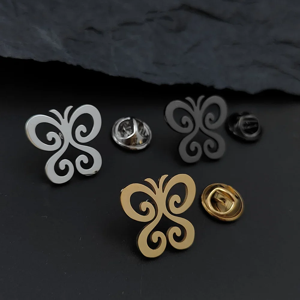 Stainless Steel Butterfly Brooches for Women Men Gold Color Animal Party Brooch Lapel Pin Gifts Jewelry
Stainless Steel Butterfly Brooches for Women Men Gold Color Animal Party Brooch Lapel Pin Gifts Jewelry