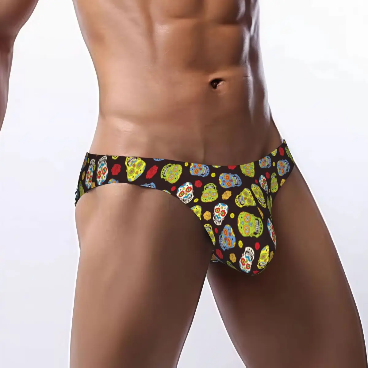 Men's Briefs Sexy Underpants Day Of The Dead Sugar Skulls And Roses Bikini Underwear Men Panties
Men's Briefs Sexy Underpants Day Of The Dead Sugar Skulls And Roses Bikini Underwear Men Panties