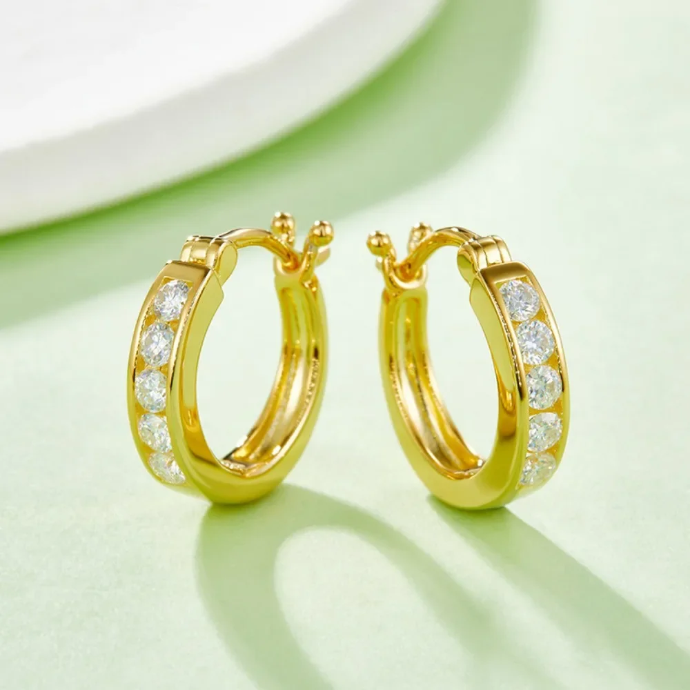 LinkerLove Moissanite Hoop Earrings for Women S925 Sterling Silver Diamond Earrings Birthday Valentine's Day Fine Jewelry Gifts
LinkerLove Moissanite Hoop Earrings for Women S925 Sterling Silver Diamond Earrings Birthday Valentine's Day Fine Jewelry Gifts