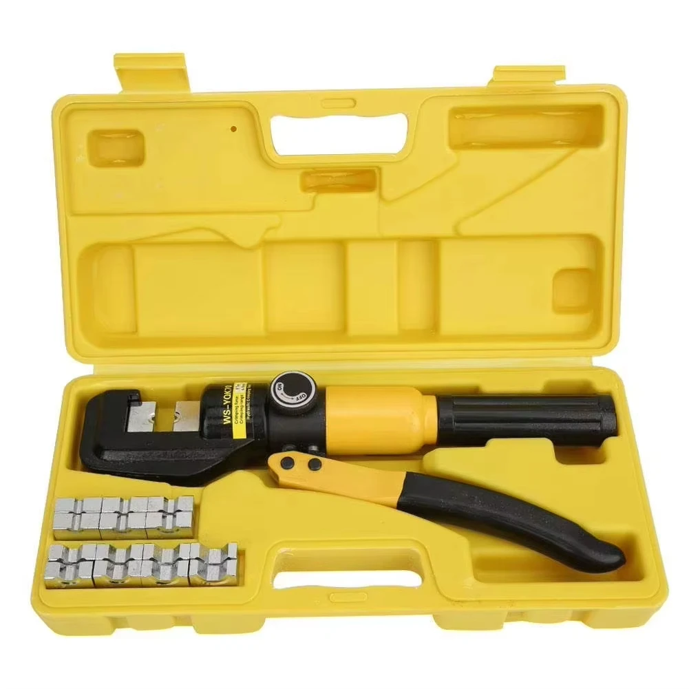 YQK-70 Hand Operated Hydraulic Crimping Tool 10 Ton 4-70MM² for Copper/Al Terminals Industrial Crimping Pliers Easy to Carry
YQK-70 Hand Operated Hydraulic Crimping Tool 10 Ton 4-70MM² for Copper/Al Terminals Industrial Crimping Pliers Easy to Carry