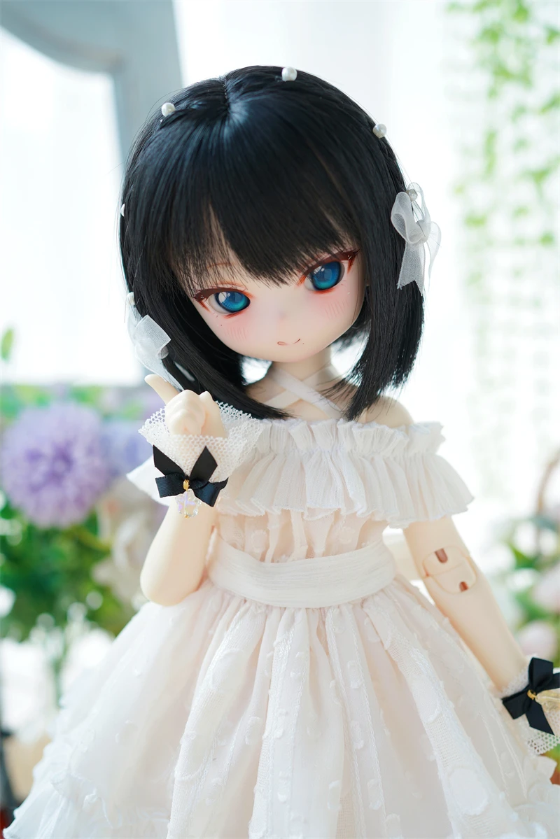 BJD /DD Doll Wig 1/3 1/4 Toys Girls Short Hair Pearl Butterfly Bow High Temperature Silk Multi-colored Doll Accessories(no doll)
BJD /DD Doll Wig 1/3 1/4 Toys Girls Short Hair Pearl Butterfly Bow High Temperature Silk Multi-colored Doll Accessories(no doll)