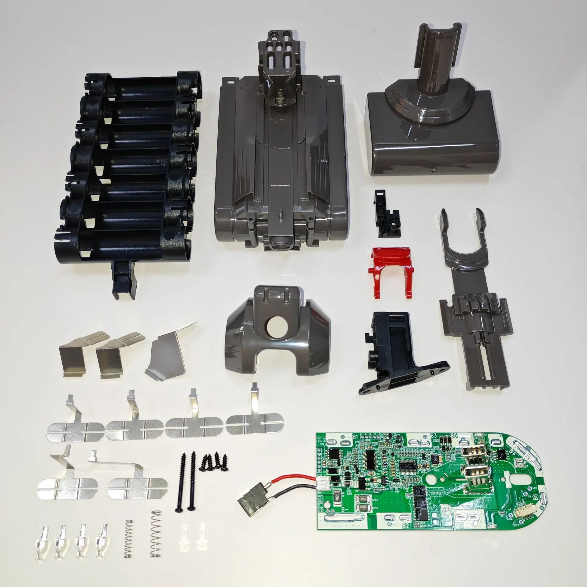DIY 25.2V 2Ah/3Ah Battery Pack Kit For Dyson V12 Vacuum Cleaner 7-Cell 18650 BMS Upgraded 99% Compatible
DIY 25.2V 2Ah/3Ah Battery Pack Kit For Dyson V12 Vacuum Cleaner 7-Cell 18650 BMS Upgraded 99% Compatible