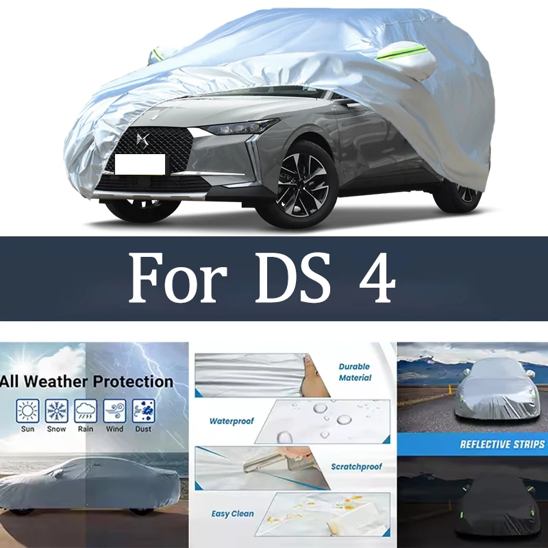 For DS 4 Car Cover Outdoor Protection Covers Snow Sunshade Waterproof Dustproof Exterior UV Car Accessories Auto
For DS 4 Car Cover Outdoor Protection Covers Snow Sunshade Waterproof Dustproof Exterior UV Car Accessories Auto
