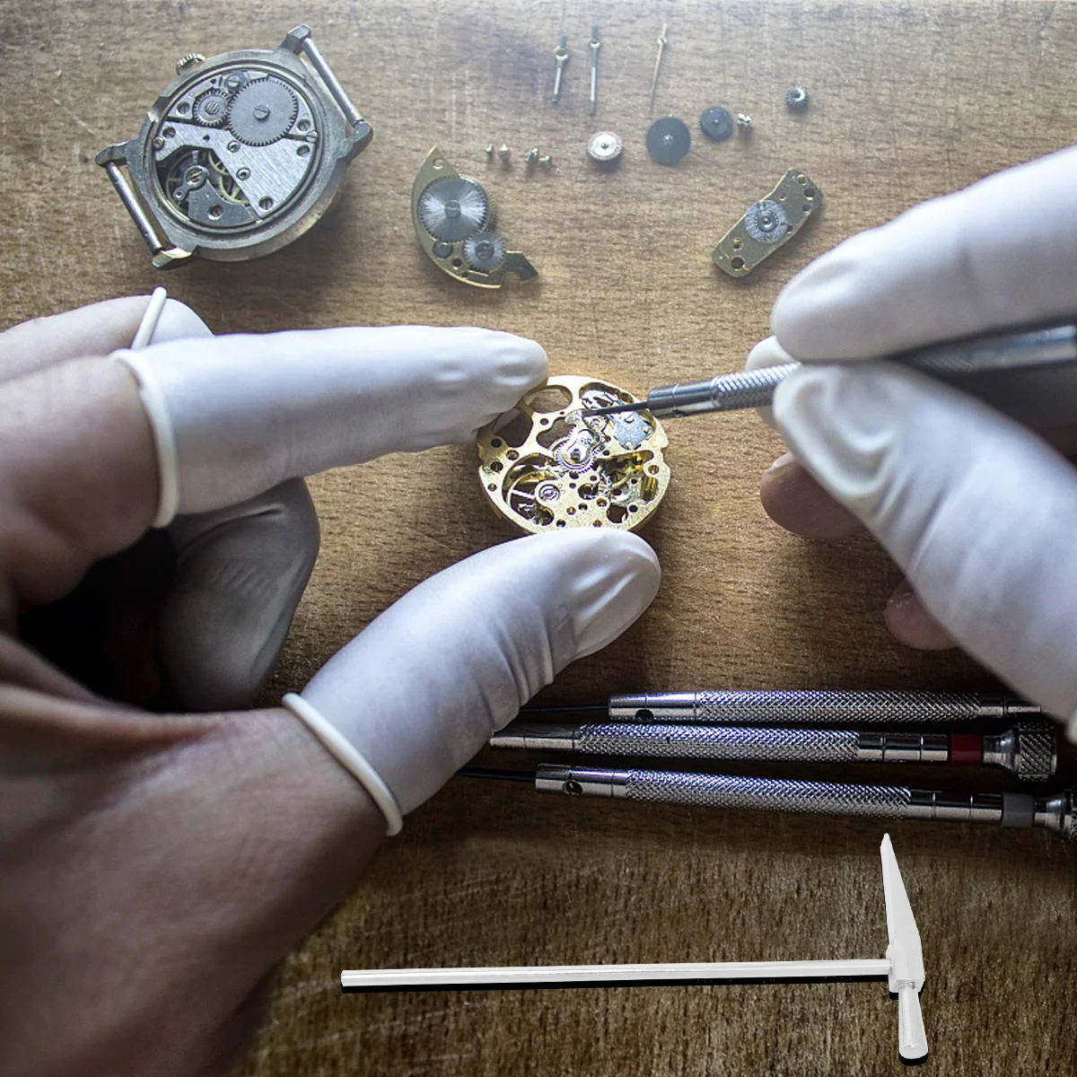 Hammer Heavy Duty Iron Metal Head Slim Handle For Watch Band Link Removal Repair Tool Watch Strap Adjustment Tool Repairing Kit
Hammer Heavy Duty Iron Metal Head Slim Handle For Watch Band Link Removal Repair Tool Watch Strap Adjustment Tool Repairing Kit