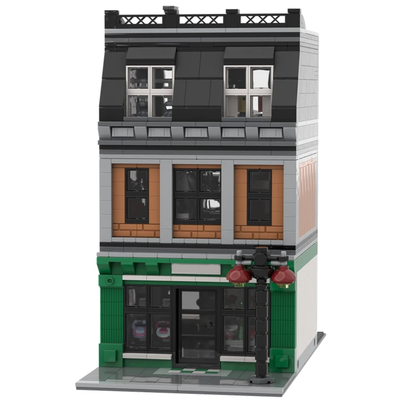 NEW 1268PCS City Hot Selling Street View Moc Modular luxury goods store Building model DIY creative ideas Child Toy Gift Blocks
NEW 1268PCS City Hot Selling Street View Moc Modular luxury goods store Building model DIY creative ideas Child Toy Gift Blocks