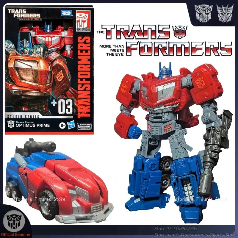 In Stock Transformer Studio SS-GE 03 Optimus Prime G1 Cartoon Movie Figure Model Anime Action Deformation Robot Toy Popular Gift
In Stock Transformer Studio SS-GE 03 Optimus Prime G1 Cartoon Movie Figure Model Anime Action Deformation Robot Toy Popular Gift