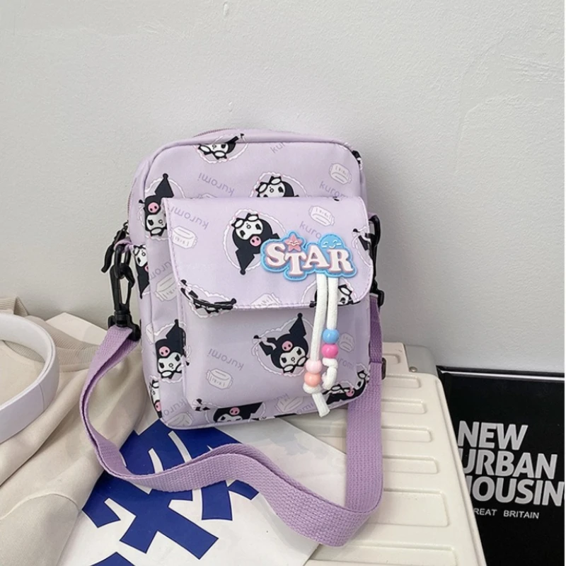 Sanrio Student Casual Versatile Crossbody Bag for Girls with Storage Compartment
Sanrio Student Casual Versatile Crossbody Bag for Girls with Storage Compartment