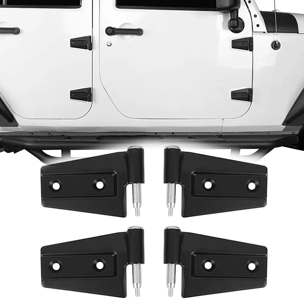 4 шт. металлические запасные части для дверных петель автомобиля для Jeep Wrangler JL Gladiator JT 2/4Door 2018 + комплекты аксессуаров
4 шт. металлические запасные части для дверных петель автомобиля для Jeep Wrangler JL Gladiator JT 2/4Door 2018 + комплекты аксессуаров