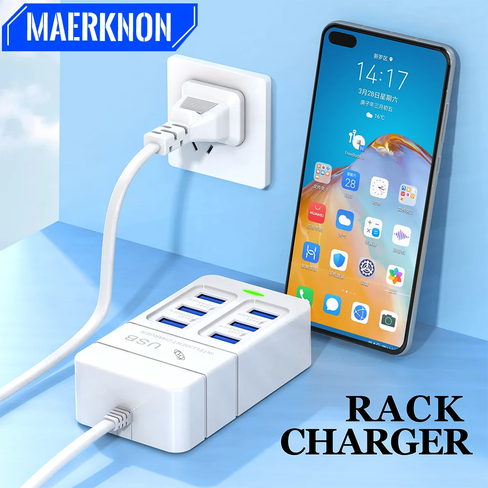 35W Mobile Phone Power Charger Adapter 3 USB+3 Type C/6 USB Ports Fast Charging EU/US Plug Wall Charger Extension Socket Outlet
35W Mobile Phone Power Charger Adapter 3 USB+3 Type C/6 USB Ports Fast Charging EU/US Plug Wall Charger Extension Socket Outlet