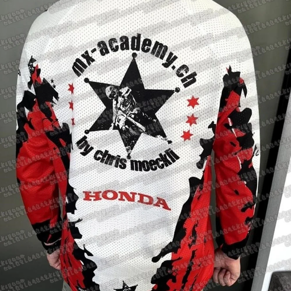 Spring and Autumn 3D Printing Motociclista Biker Deportiva Quick Drying Long Sleeved Honda Riding T-shirt Tops For Men And Women
Spring and Autumn 3D Printing Motociclista Biker Deportiva Quick Drying Long Sleeved Honda Riding T-shirt Tops For Men And Women