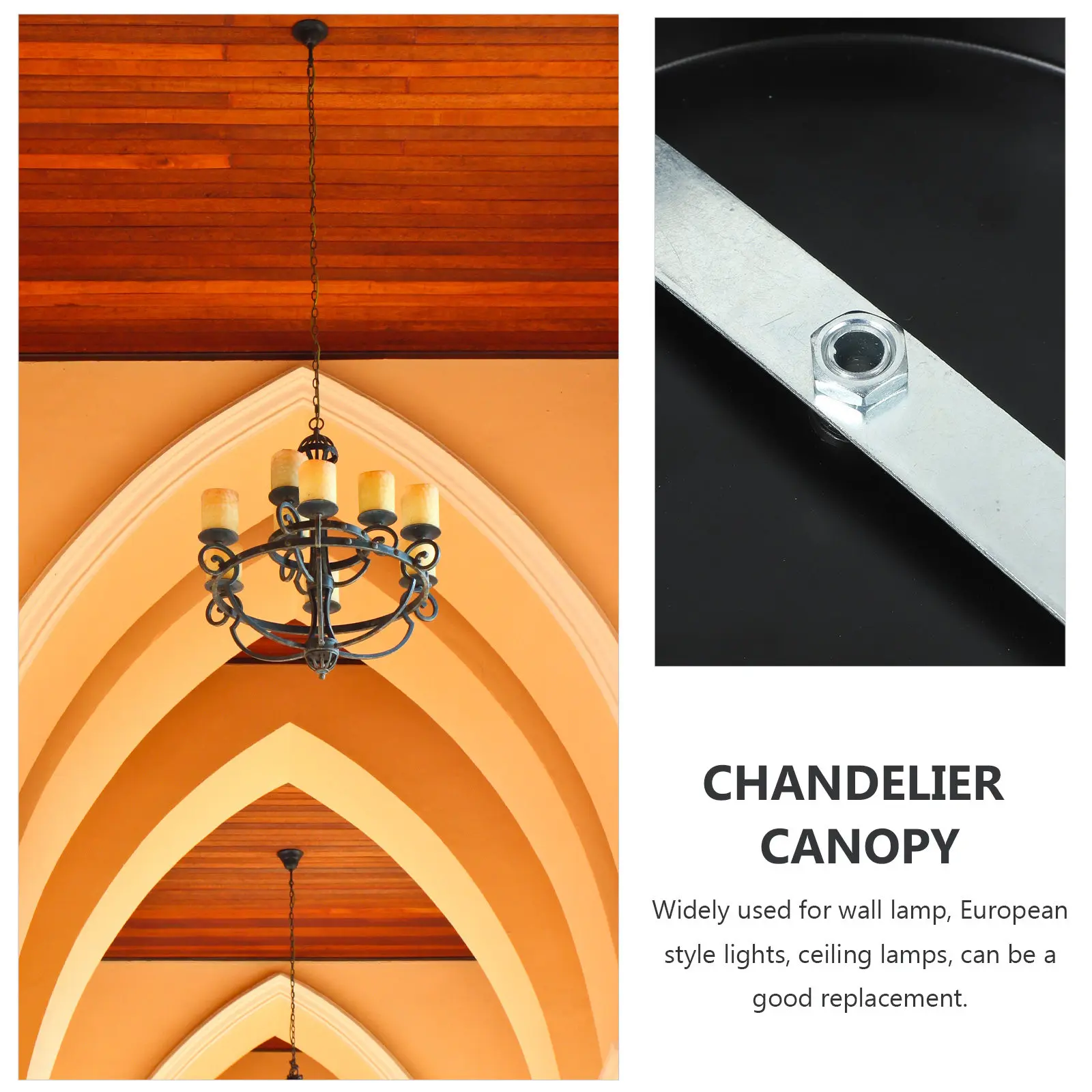 Круглая потолочная плафонная пластина-основание из прочного железа для настенного светильника, европейский стиль, ретро-дизайн, для столовой
Круглая потолочная плафонная пластина-основание из прочного железа для настенного светильника, европейский стиль, ретро-дизайн, для столовой