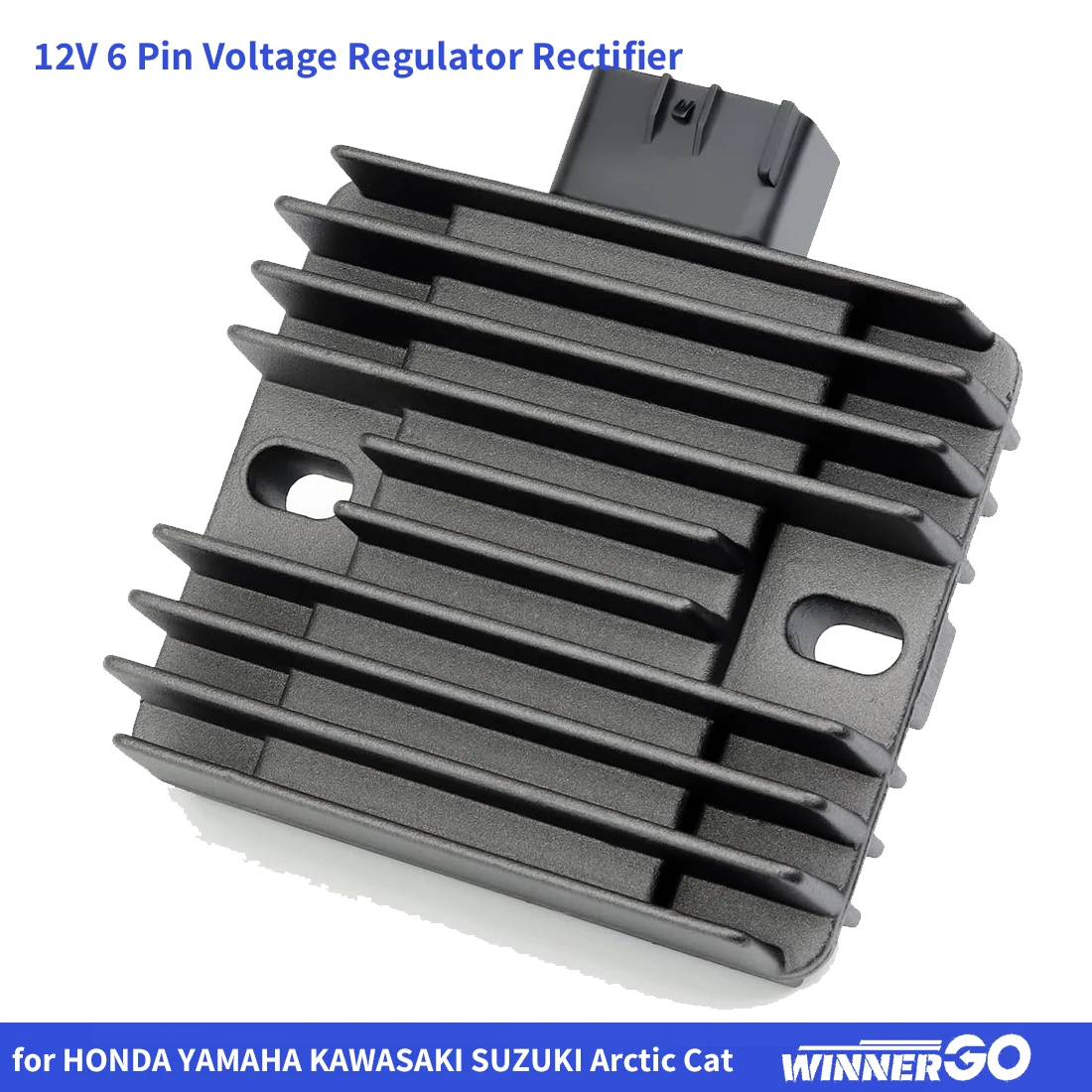 Voltage Regulator Rectifier For Arctic Cat 400 Honda Rancher TRX400 Suzuki Vstrom Kingquad Kawasaki Ninja 650r Yamaha YFM450
Voltage Regulator Rectifier For Arctic Cat 400 Honda Rancher TRX400 Suzuki Vstrom Kingquad Kawasaki Ninja 650r Yamaha YFM450