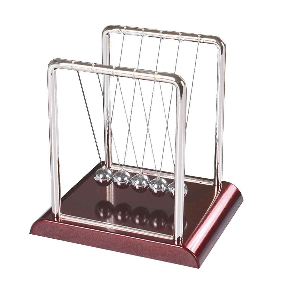 Newton Pendulum Ball Square Shaped Bumper ABS Material Home Office Decor Gift Educational Toy Physics Demonstration Momentum
Newton Pendulum Ball Square Shaped Bumper ABS Material Home Office Decor Gift Educational Toy Physics Demonstration Momentum
