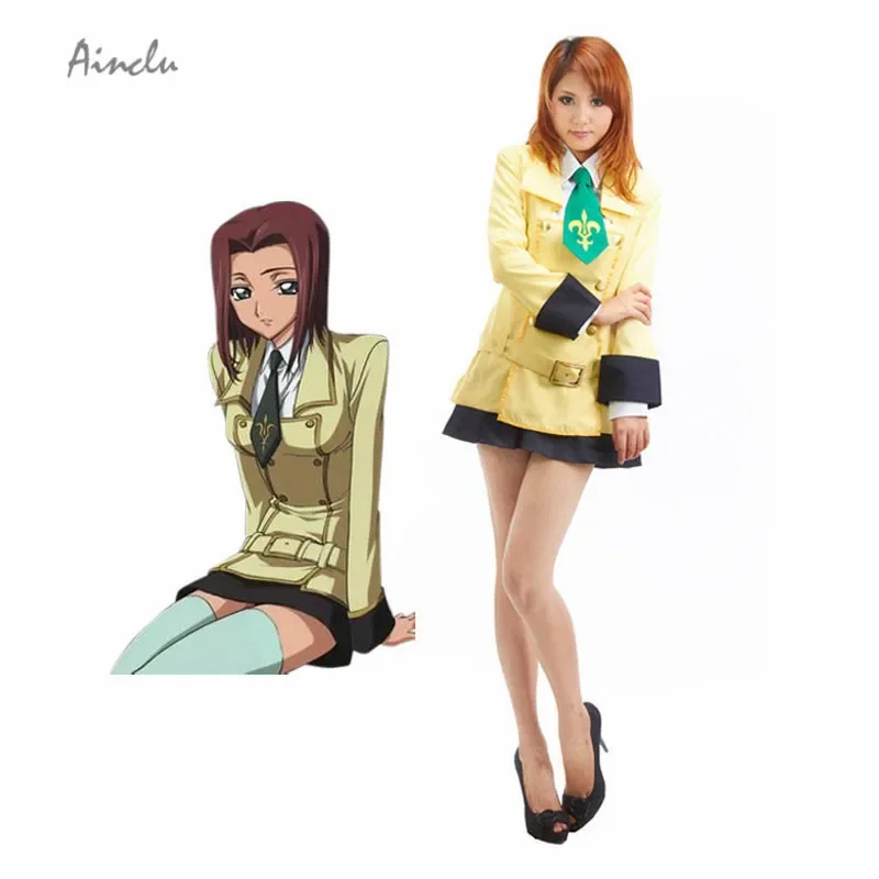 Ainclu Customize for adults and kids New Free Shipping Code Geass Kallen Cosplay Costume School Uniform
Ainclu Customize for adults and kids New Free Shipping Code Geass Kallen Cosplay Costume School Uniform