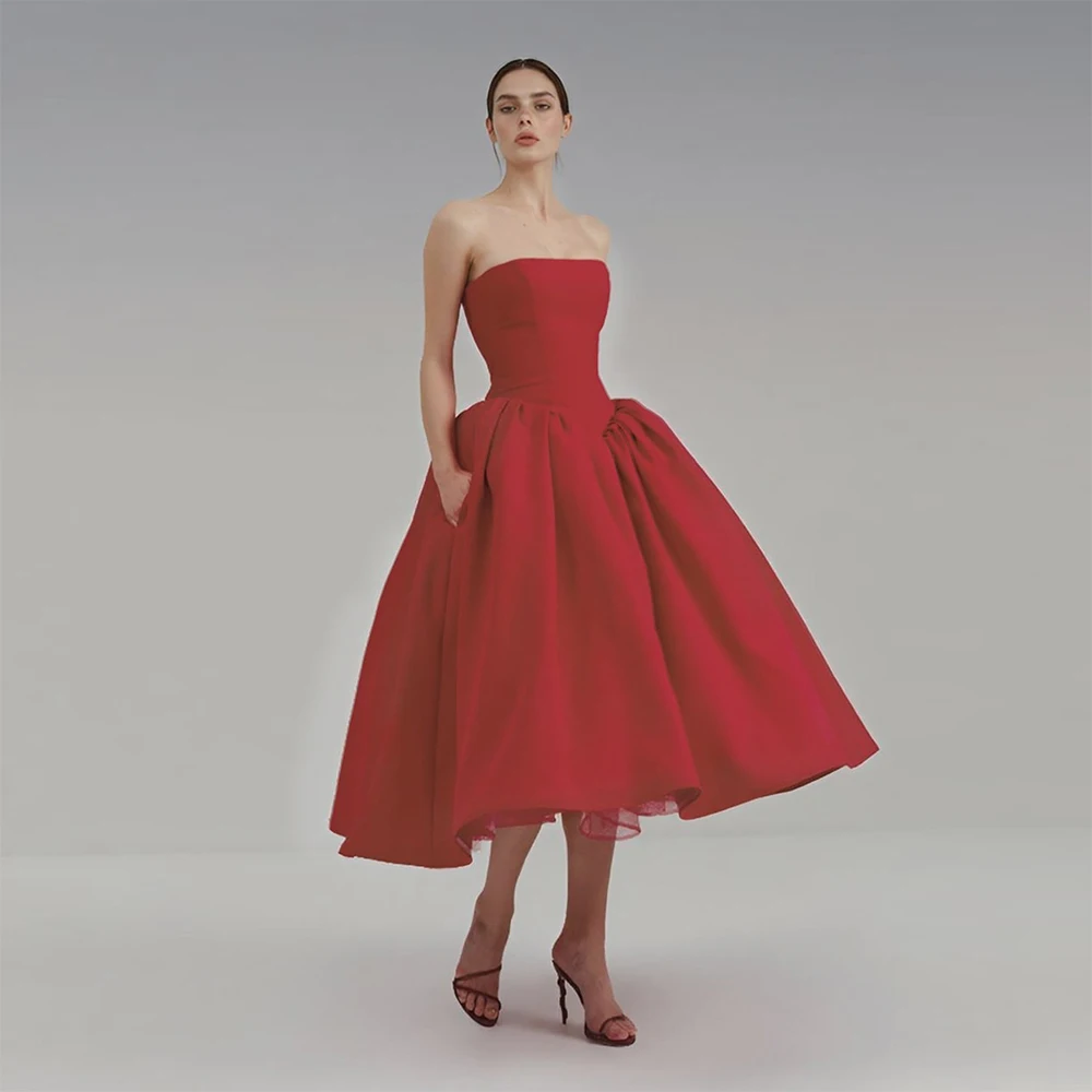 2025 Strapless A Line Formal Evening Gown Custom Color Long Dress Wedding Guest Dress Elegant Photoshoot Dress for Women YEWEN
2025 Strapless A Line Formal Evening Gown Custom Color Long Dress Wedding Guest Dress Elegant Photoshoot Dress for Women YEWEN