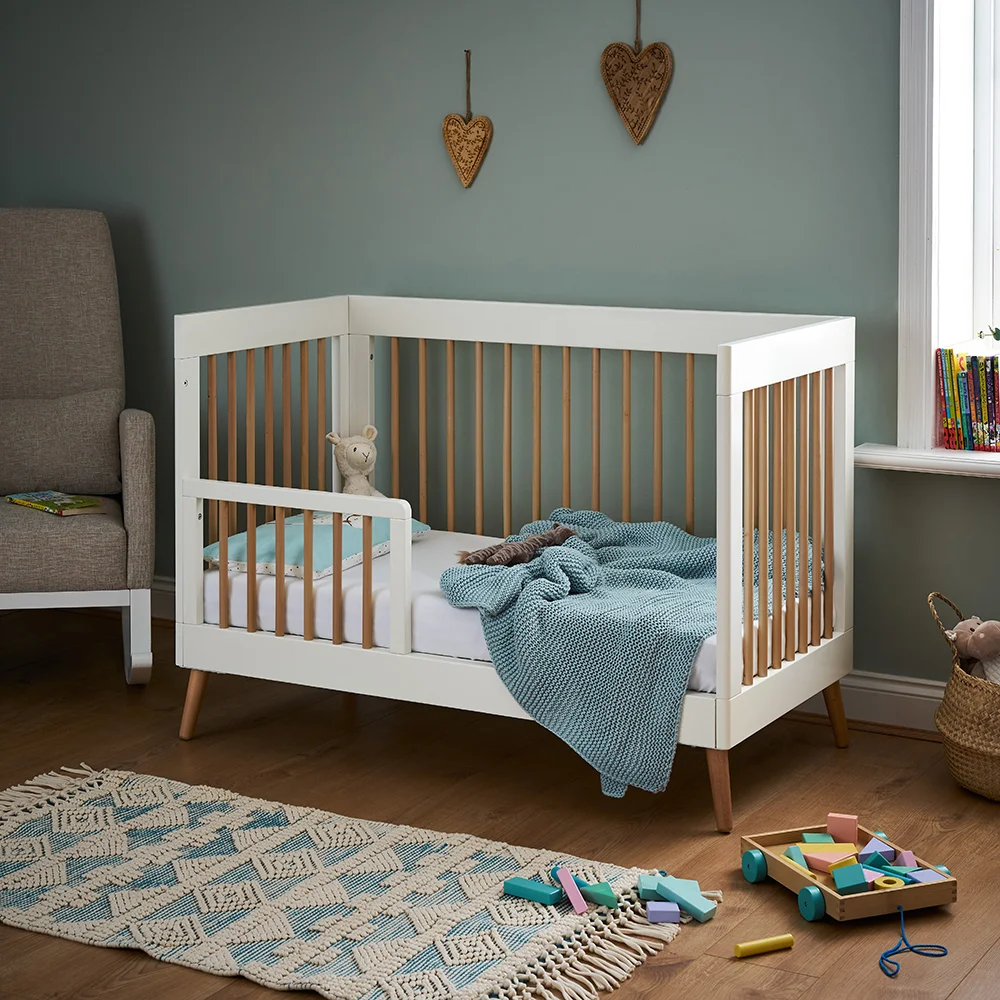 Modern Wholesale Solid Pine Wood Baby Cot Multifunctional Newborn's Crib with Adjustable Swinging Feature for Bedroom Use
Modern Wholesale Solid Pine Wood Baby Cot Multifunctional Newborn's Crib with Adjustable Swinging Feature for Bedroom Use