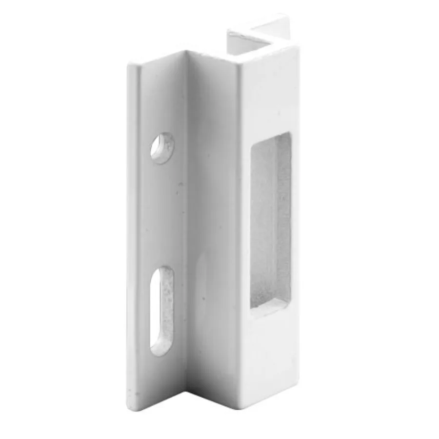 E 2124 Extruded Aluminum Sliding Door Keeper for Hook Style Latch, White Single Pack
E 2124 Extruded Aluminum Sliding Door Keeper for Hook Style Latch, White Single Pack
