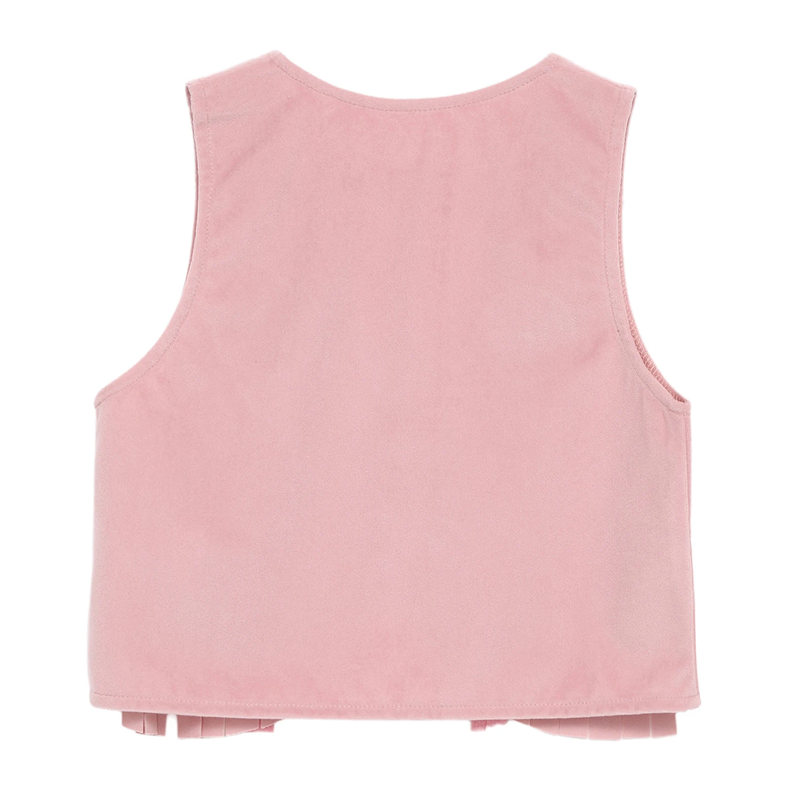 Girls Boys Suede Cowboy Vest Halloween Western Cowgirl Cosplay Costume Sleeveless Fringed Open Front Waistcoat Carnival Dress Up
Girls Boys Suede Cowboy Vest Halloween Western Cowgirl Cosplay Costume Sleeveless Fringed Open Front Waistcoat Carnival Dress Up