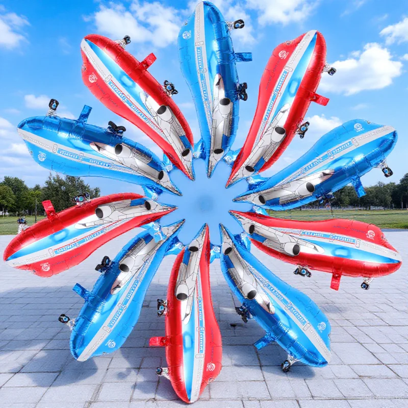 10Pcs Aluminum Foil Balloons Airplane Shape Blue 5 Lightweight Party Decor Birthday Baby Shower Photo Props
10Pcs Aluminum Foil Balloons Airplane Shape Blue 5 Lightweight Party Decor Birthday Baby Shower Photo Props