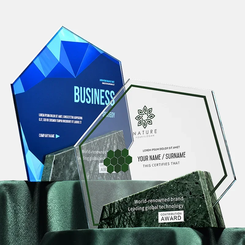 Customized Glass Trophy, Creative Company Annual Meeting Souvenir Awards, High-End Honor, Geometric Shape, Marble Crystal Trophy
Customized Glass Trophy, Creative Company Annual Meeting Souvenir Awards, High-End Honor, Geometric Shape, Marble Crystal Trophy