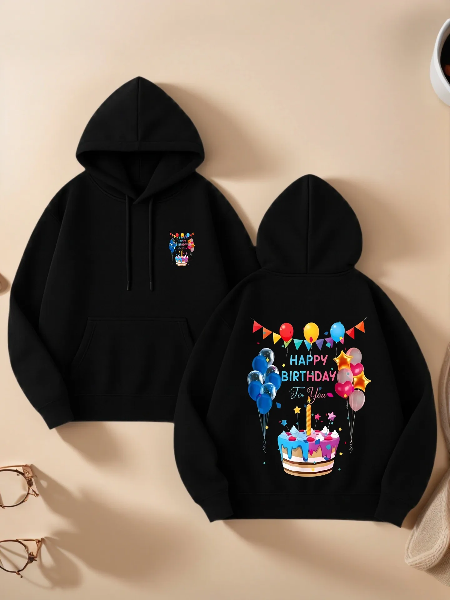 Graphic Hoodie Women, Birthday - Theme Cute Print, Casual Aesthetic Design, Soft Fabric, Casual Everyday Wear, For Young Men
Graphic Hoodie Women, Birthday - Theme Cute Print, Casual Aesthetic Design, Soft Fabric, Casual Everyday Wear, For Young Men