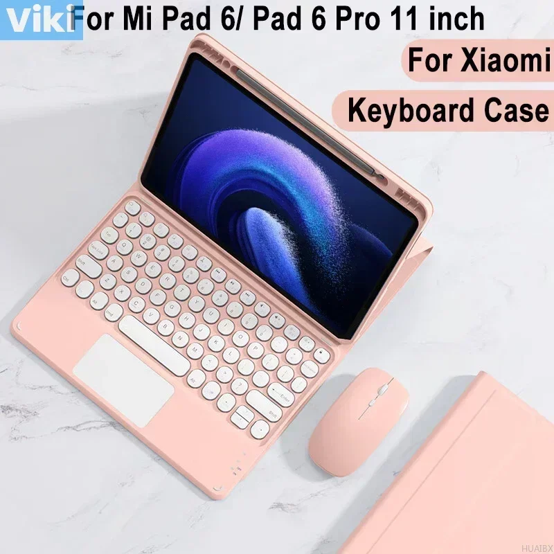 For Xiaomi Mi Pad 6 11 Inch Case with Keyboard, Detachable Keyboard Cover for Xiaomi Mi Pad 6 Pro 11"
For Xiaomi Mi Pad 6 11 Inch Case with Keyboard, Detachable Keyboard Cover for Xiaomi Mi Pad 6 Pro 11"