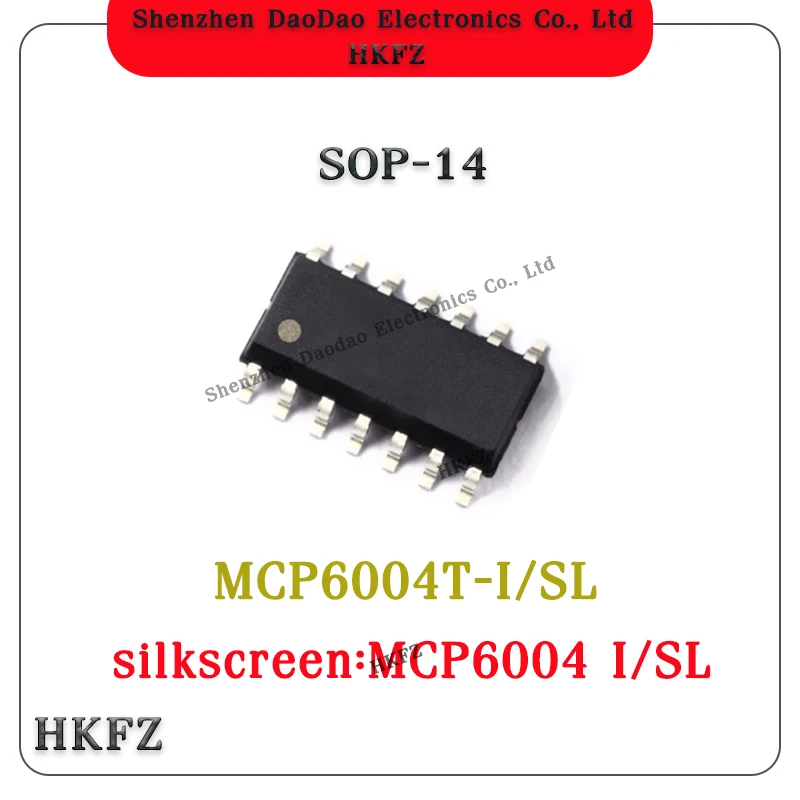 10Pcs MCP6004-I/SL MCP6004T I SL SOP-14 Operational amplifier chip new original
10Pcs MCP6004-I/SL MCP6004T I SL SOP-14 Operational amplifier chip new original