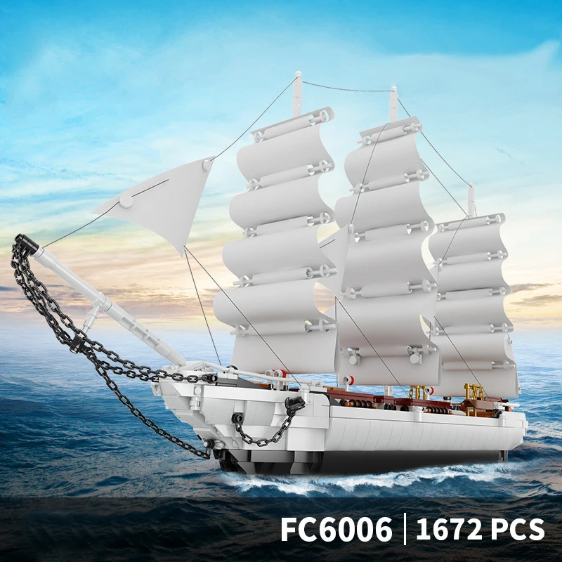 City Creative Ship Travel White Sailboat Collection of Furnishing Articles Building Blocks Bricks Toys Gifts
City Creative Ship Travel White Sailboat Collection of Furnishing Articles Building Blocks Bricks Toys Gifts