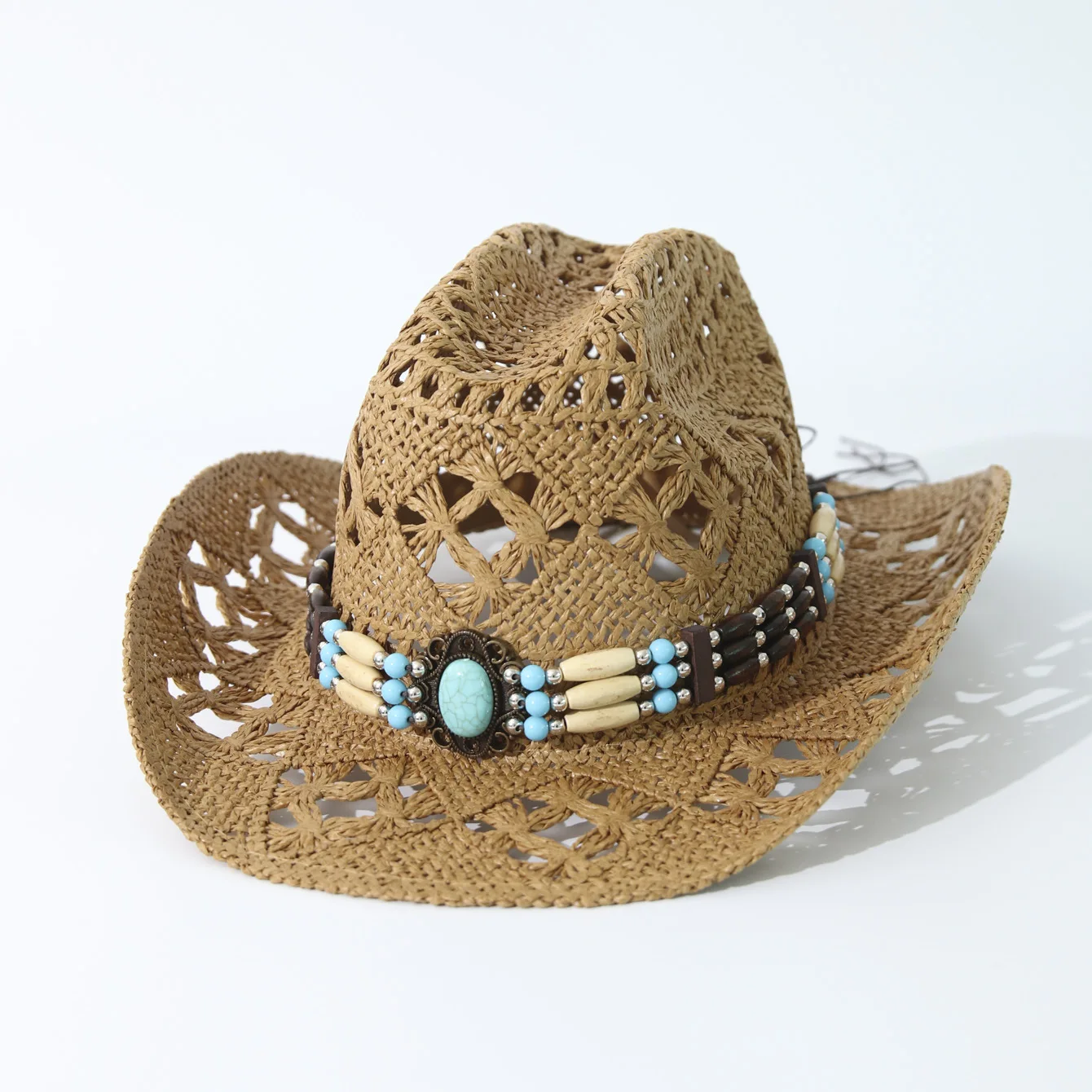 Summer Hot Straw Hat Western Cowboy Beach Hat Vacation Sun Hat
Summer Hot Straw Hat Western Cowboy Beach Hat Vacation Sun Hat