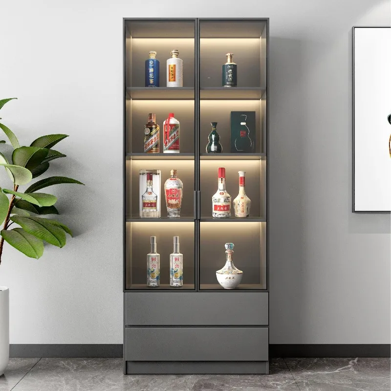 Multi-functional Wine Cabinet Integrated Display Popular Special Wine Cabinet Transparent Art Bar Furniture Juomakaappi XY50JG
Multi-functional Wine Cabinet Integrated Display Popular Special Wine Cabinet Transparent Art Bar Furniture Juomakaappi XY50JG