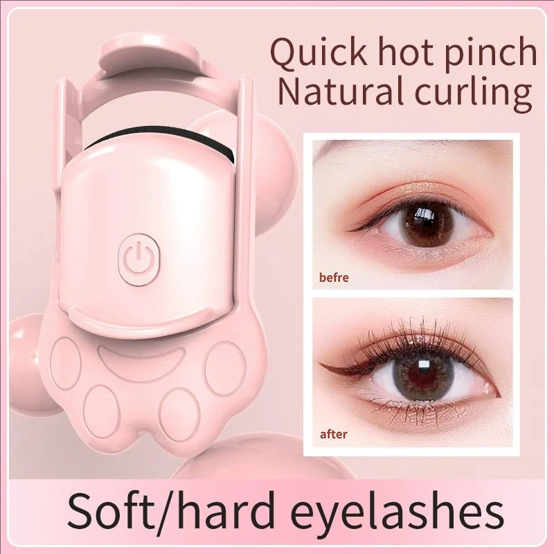 Electric Heated Eyelash Curler Long-Lasting Curl USB Rechargeable Electric Eye Lash Perm Eyelashes Clip Portable Makeup Tool
Electric Heated Eyelash Curler Long-Lasting Curl USB Rechargeable Electric Eye Lash Perm Eyelashes Clip Portable Makeup Tool