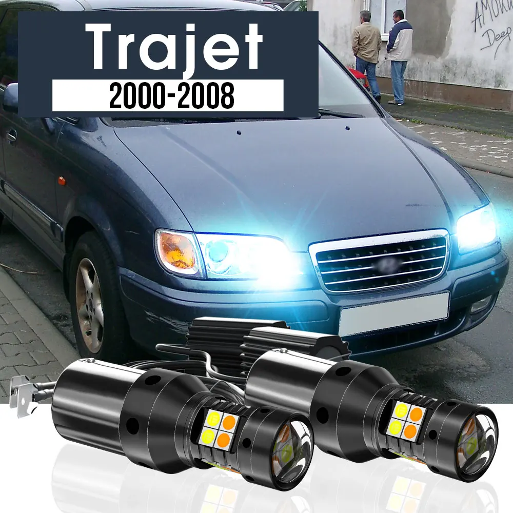 2 светодиодных двухрежимных указателя поворота + дневные ходовые огни Blub DRL Canbus, аксессуары для Hyundai Trajet 2000-2008 2003 2004 2005 2006
2 светодиодных двухрежимных указателя поворота + дневные ходовые огни Blub DRL Canbus, аксессуары для Hyundai Trajet 2000-2008 2003 2004 2005 2006
