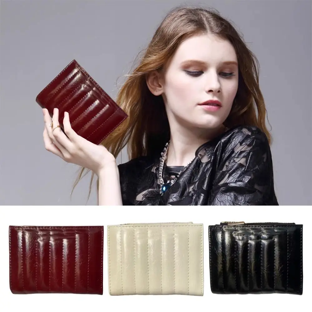 Fashion Multi-Card Wallet Vertical Striped Waterproof Coin Purse PU Leather Credit Card Holoder
Fashion Multi-Card Wallet Vertical Striped Waterproof Coin Purse PU Leather Credit Card Holoder