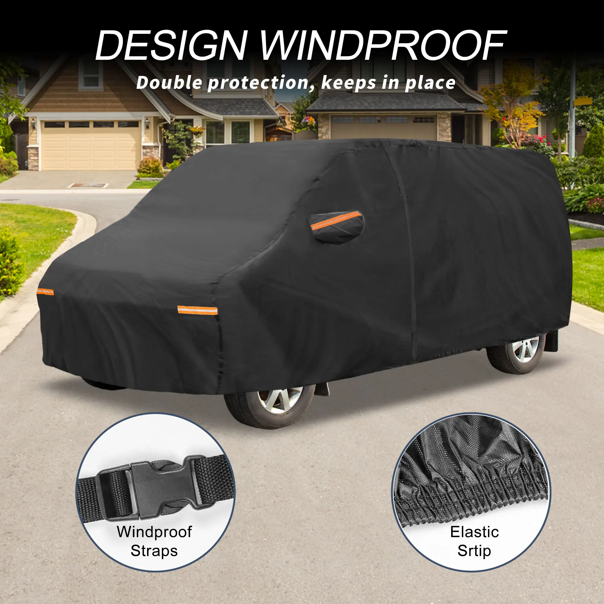 Motoforti Car Cover Outdoor Waterproof Sun Rain Hail Protection with Left Side Door Zipper 210D-PU for Ford Transit Connect
Motoforti Car Cover Outdoor Waterproof Sun Rain Hail Protection with Left Side Door Zipper 210D-PU for Ford Transit Connect