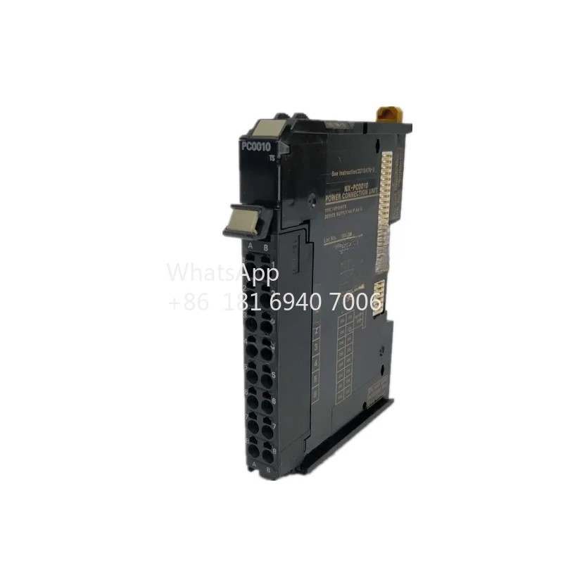 Модуль ПЛК серии NX Блок подключения питания NX-PC0010 NX-PC0020 NX-PC0030 Новый, пожалуйста, запросите
Модуль ПЛК серии NX Блок подключения питания NX-PC0010 NX-PC0020 NX-PC0030 Новый, пожалуйста, запросите