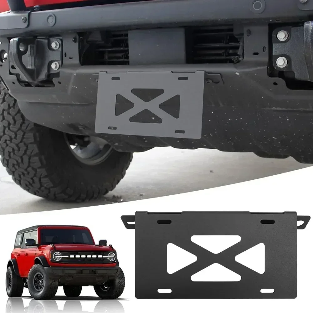 Car License Plate Frame For Ford Bronco 2021-2024 Bumper Bracket License Plate Holder Iron Alloy Exterior Decoration Accessories
Car License Plate Frame For Ford Bronco 2021-2024 Bumper Bracket License Plate Holder Iron Alloy Exterior Decoration Accessories