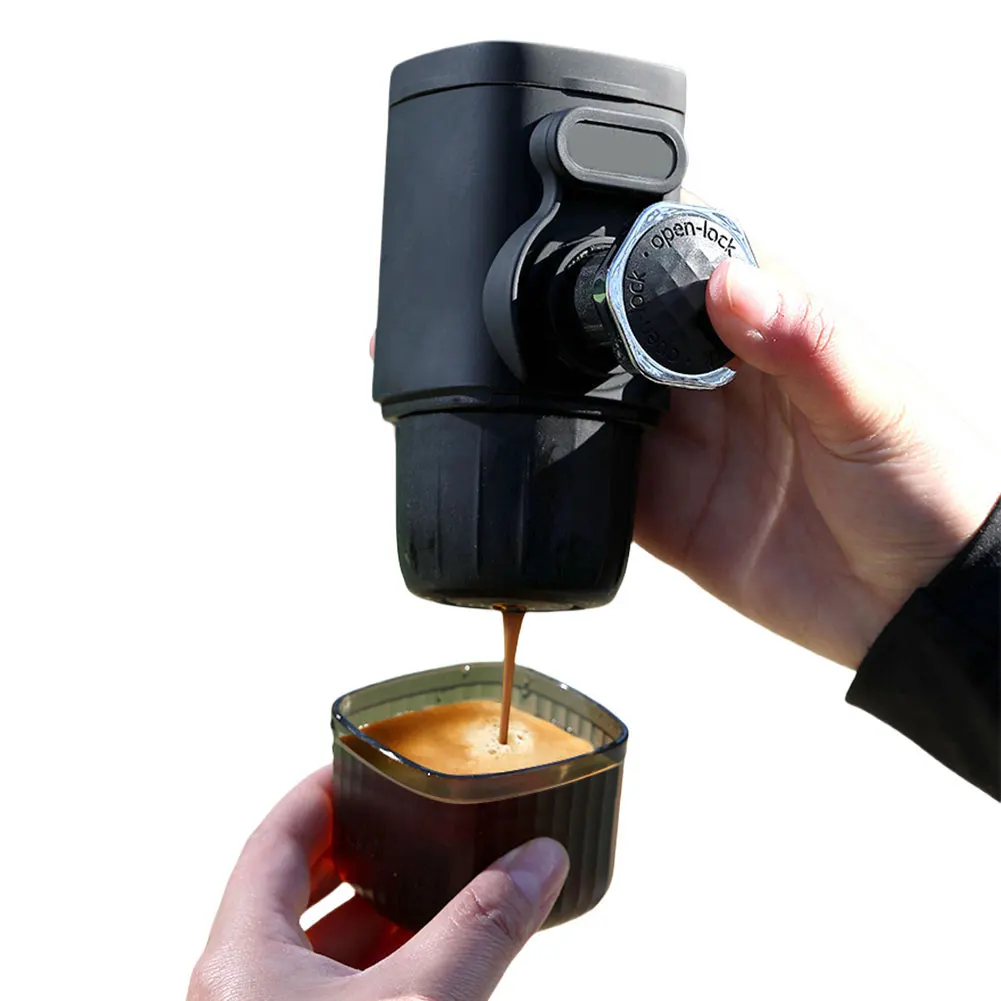 Portable Espresso Maker Mini Manual Espresso Machine Small Travel Coffee Machine Hand Pressure Coffee Machine
Portable Espresso Maker Mini Manual Espresso Machine Small Travel Coffee Machine Hand Pressure Coffee Machine